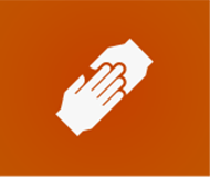Icon of holding hands